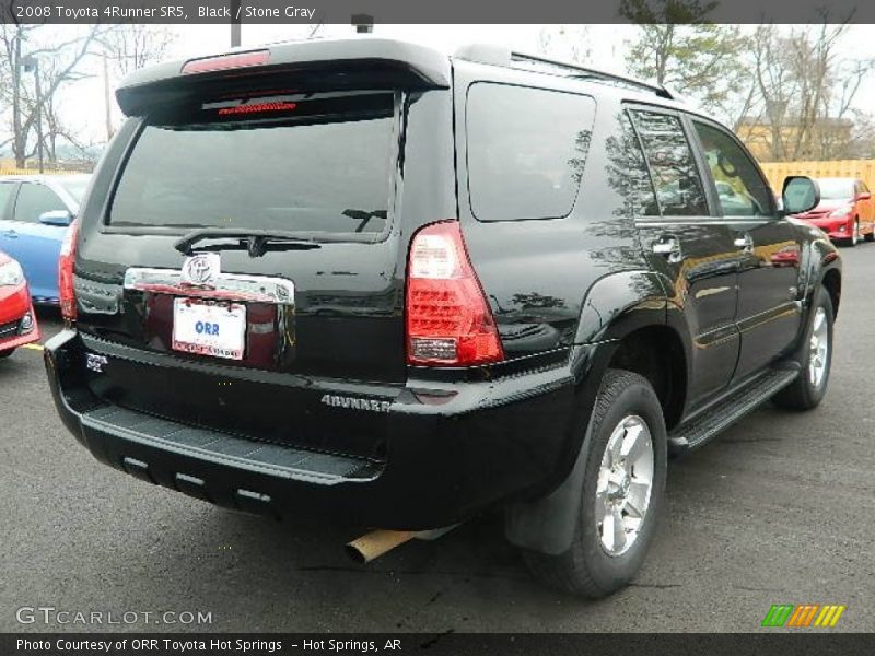 Black / Stone Gray 2008 Toyota 4Runner SR5
