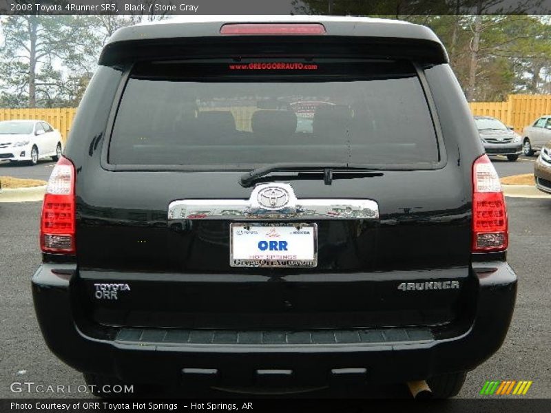 Black / Stone Gray 2008 Toyota 4Runner SR5