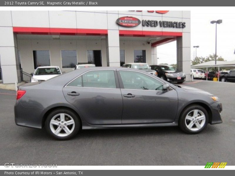 Magnetic Gray Metallic / Black 2012 Toyota Camry SE