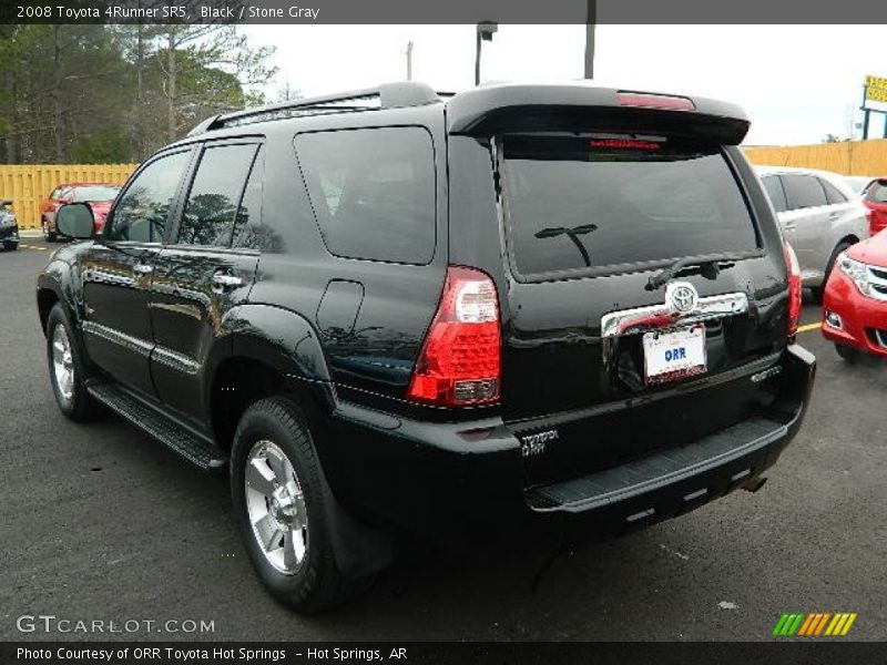 Black / Stone Gray 2008 Toyota 4Runner SR5