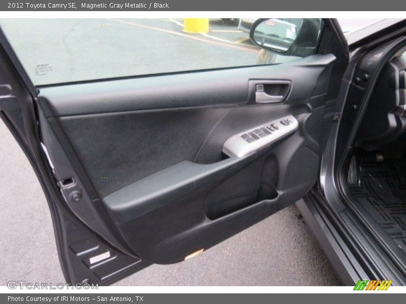 Magnetic Gray Metallic / Black 2012 Toyota Camry SE