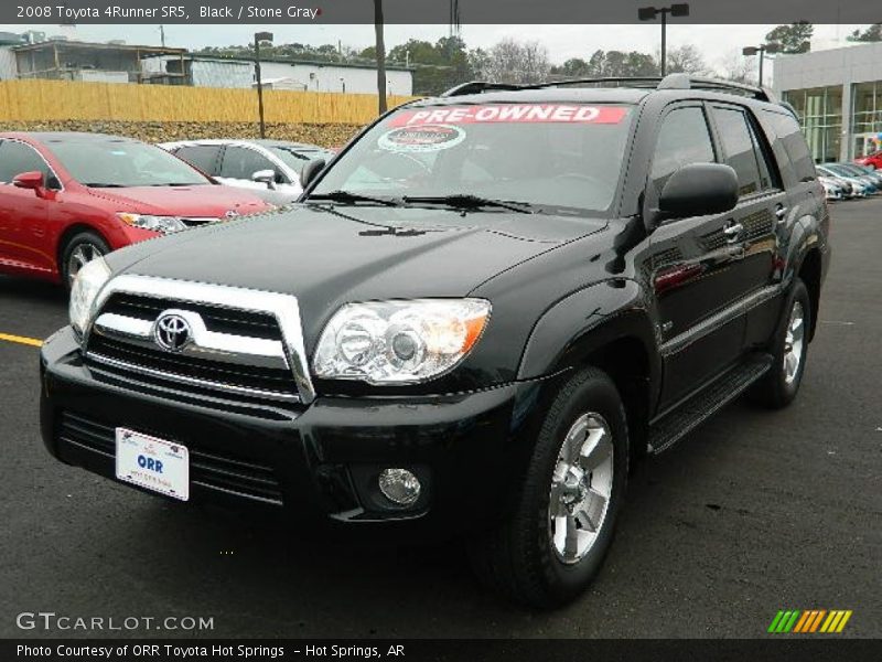 Black / Stone Gray 2008 Toyota 4Runner SR5