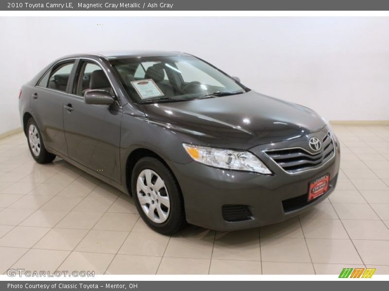 Magnetic Gray Metallic / Ash Gray 2010 Toyota Camry LE