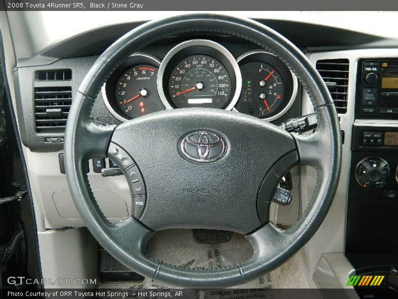 Black / Stone Gray 2008 Toyota 4Runner SR5