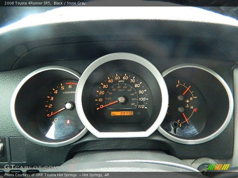 Black / Stone Gray 2008 Toyota 4Runner SR5