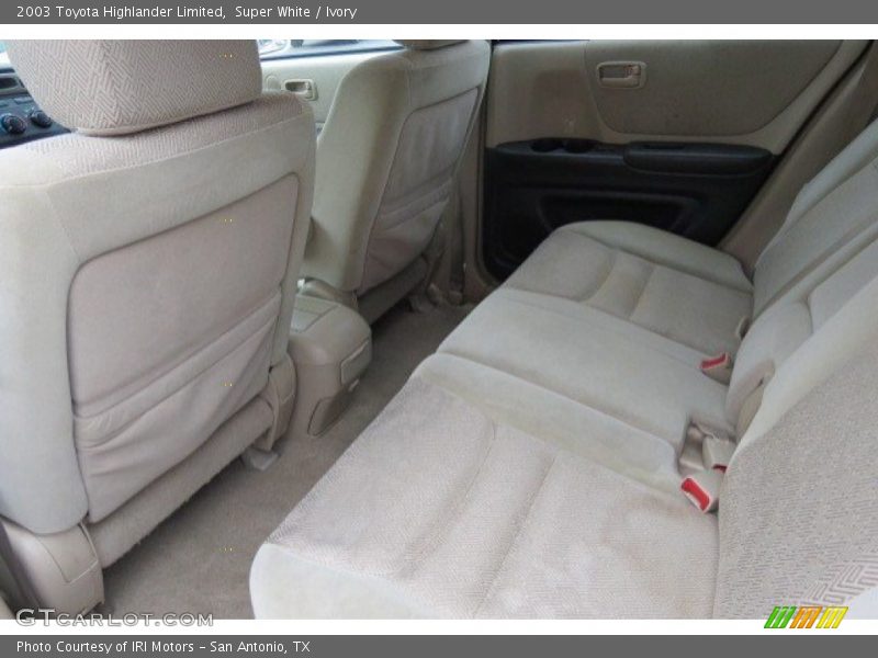Super White / Ivory 2003 Toyota Highlander Limited