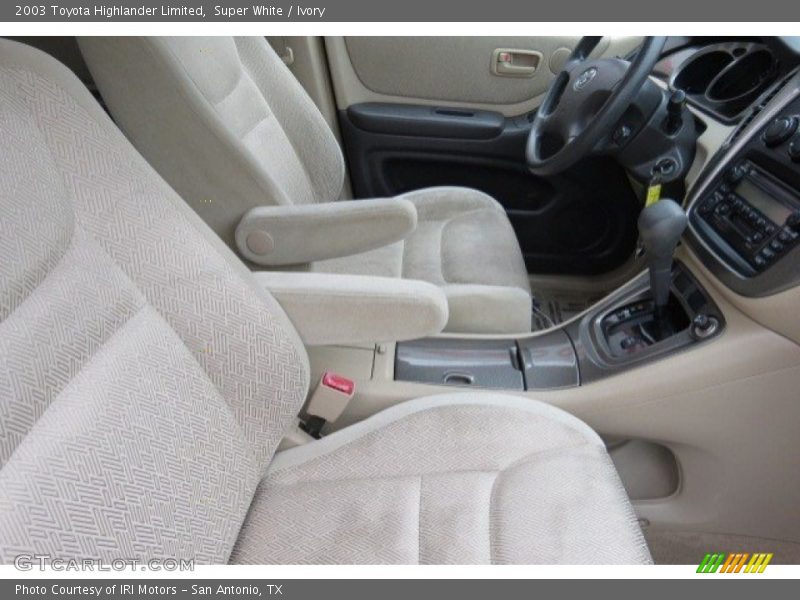 Super White / Ivory 2003 Toyota Highlander Limited