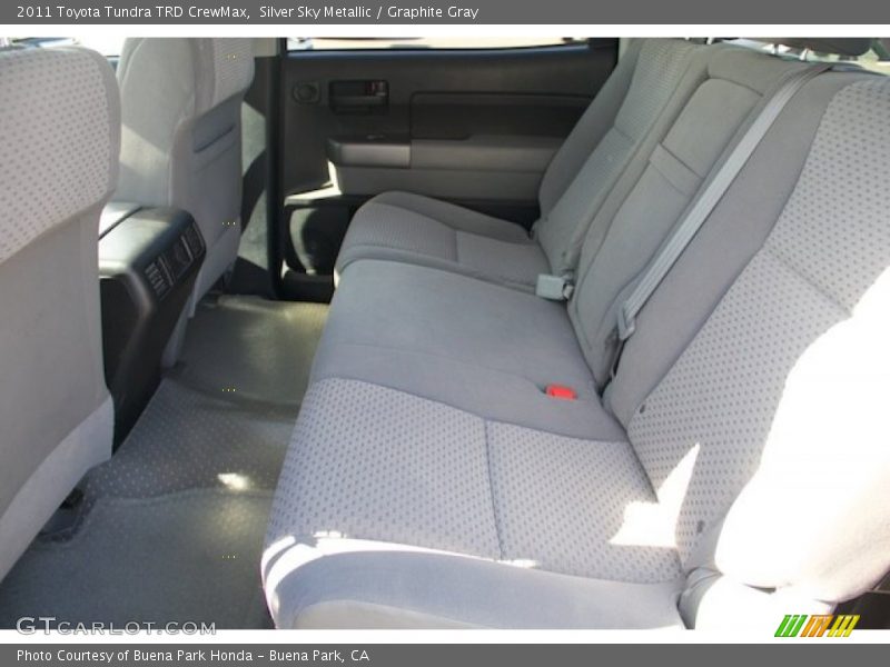 Silver Sky Metallic / Graphite Gray 2011 Toyota Tundra TRD CrewMax