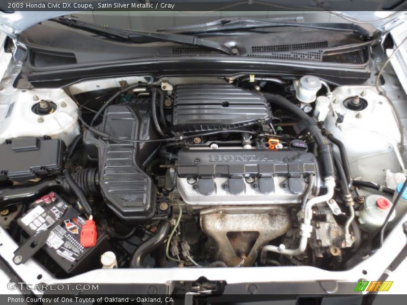  2003 Civic DX Coupe Engine - 1.7 Liter SOHC 16V 4 Cylinder