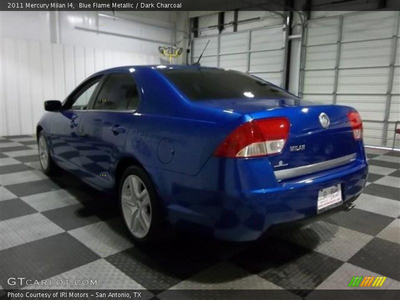 Blue Flame Metallic / Dark Charcoal 2011 Mercury Milan I4