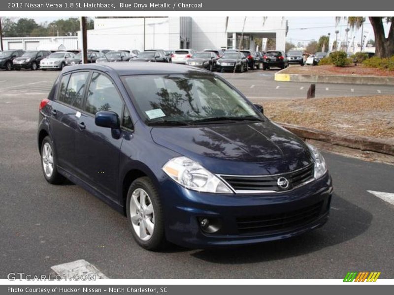 Front 3/4 View of 2012 Versa 1.8 SL Hatchback