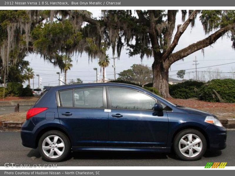  2012 Versa 1.8 SL Hatchback Blue Onyx Metallic