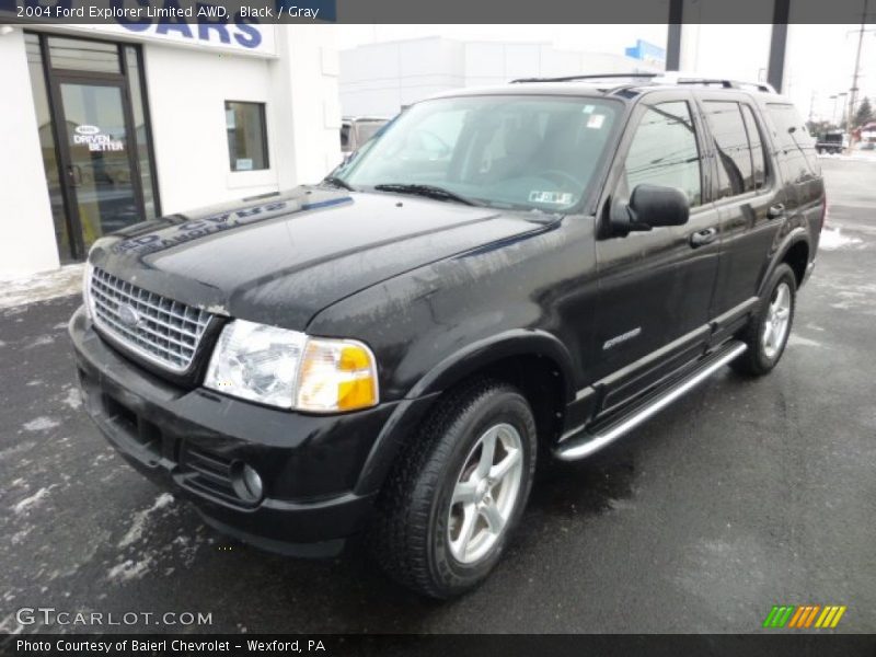 Black / Gray 2004 Ford Explorer Limited AWD