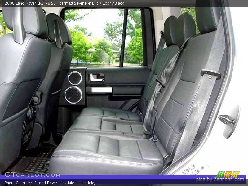 Zermatt Silver Metallic / Ebony Black 2008 Land Rover LR3 V8 SE