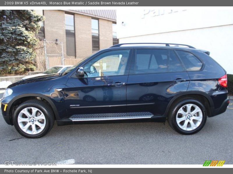  2009 X5 xDrive48i Monaco Blue Metallic