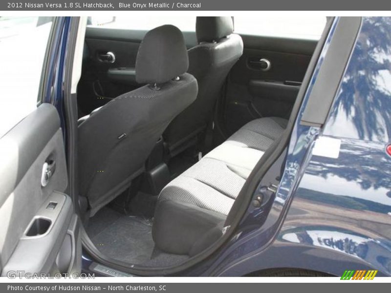 Blue Onyx Metallic / Charcoal 2012 Nissan Versa 1.8 SL Hatchback
