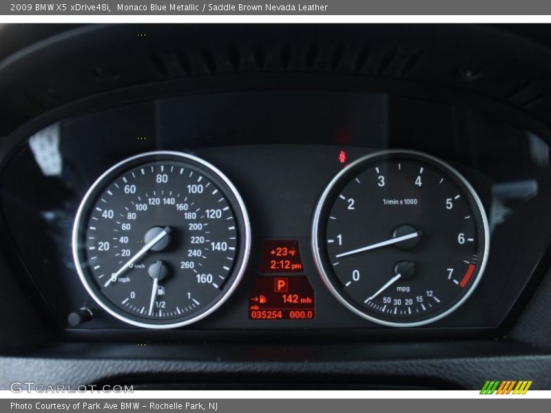  2009 X5 xDrive48i xDrive48i Gauges