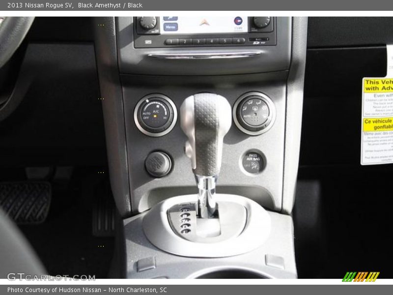 Black Amethyst / Black 2013 Nissan Rogue SV