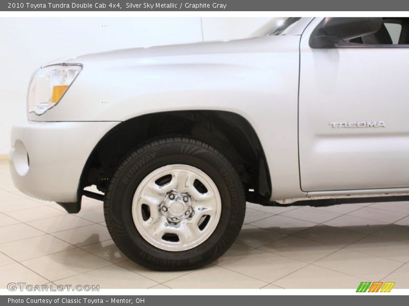 Silver Sky Metallic / Graphite Gray 2010 Toyota Tundra Double Cab 4x4