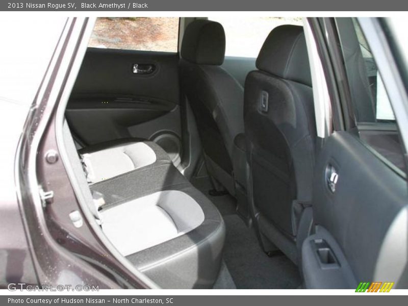 Black Amethyst / Black 2013 Nissan Rogue SV