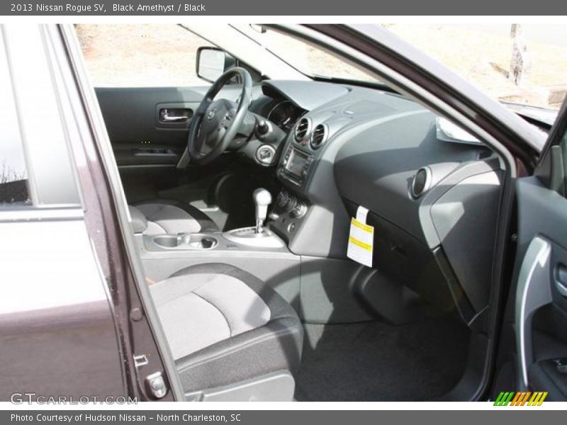 Black Amethyst / Black 2013 Nissan Rogue SV