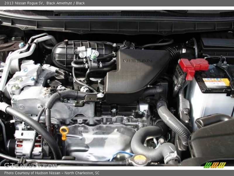Black Amethyst / Black 2013 Nissan Rogue SV