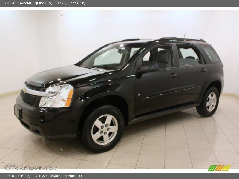 Black / Light Gray 2009 Chevrolet Equinox LS
