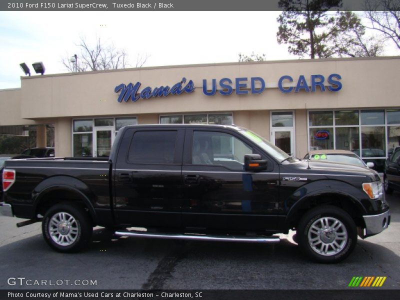Tuxedo Black / Black 2010 Ford F150 Lariat SuperCrew