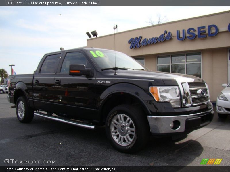 Tuxedo Black / Black 2010 Ford F150 Lariat SuperCrew