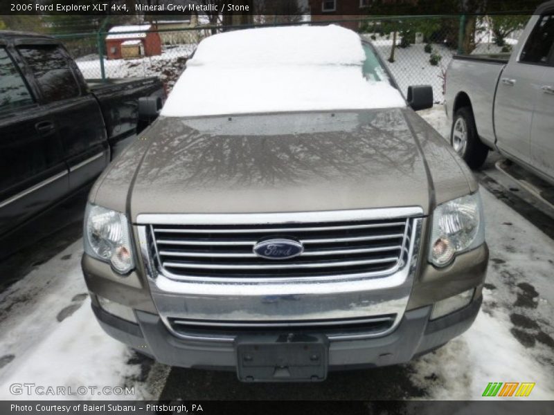 Mineral Grey Metallic / Stone 2006 Ford Explorer XLT 4x4