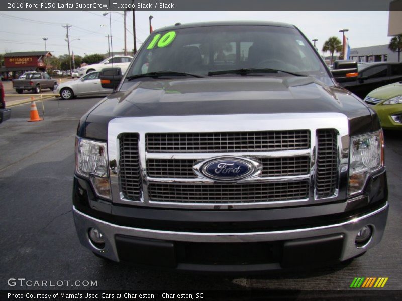 Tuxedo Black / Black 2010 Ford F150 Lariat SuperCrew