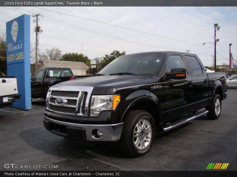 Tuxedo Black / Black 2010 Ford F150 Lariat SuperCrew