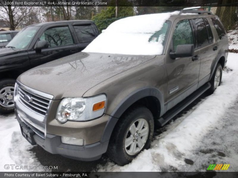Mineral Grey Metallic / Stone 2006 Ford Explorer XLT 4x4