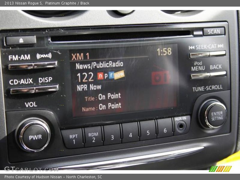 Platinum Graphite / Black 2013 Nissan Rogue S