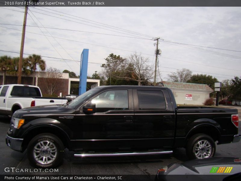 Tuxedo Black / Black 2010 Ford F150 Lariat SuperCrew