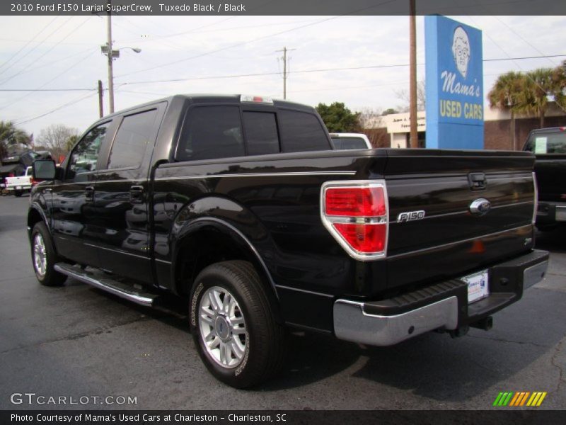 Tuxedo Black / Black 2010 Ford F150 Lariat SuperCrew