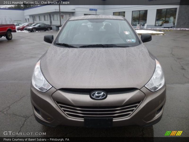 Chai Bronze / Taupe 2011 Hyundai Tucson GL
