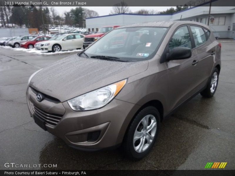 Chai Bronze / Taupe 2011 Hyundai Tucson GL
