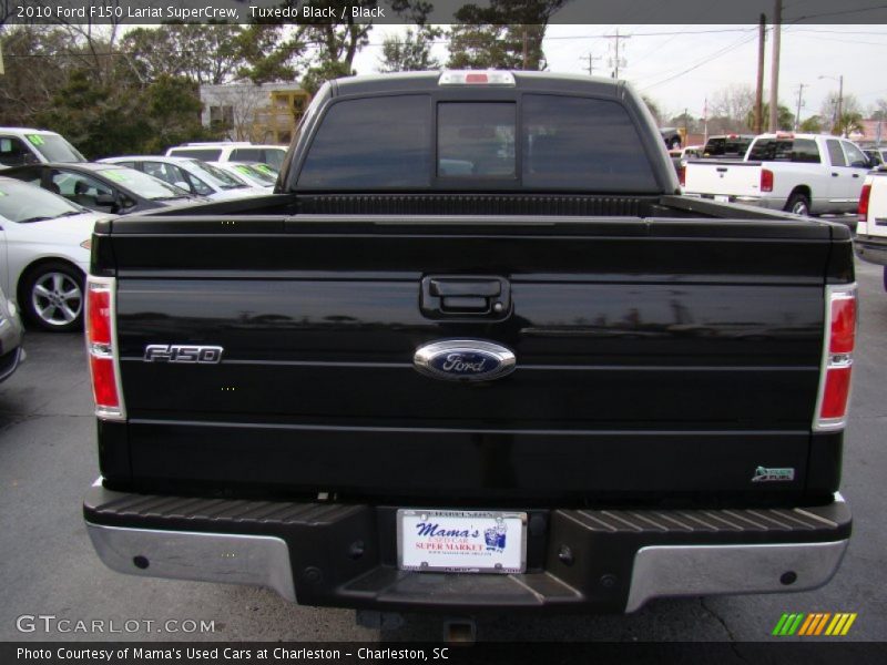 Tuxedo Black / Black 2010 Ford F150 Lariat SuperCrew