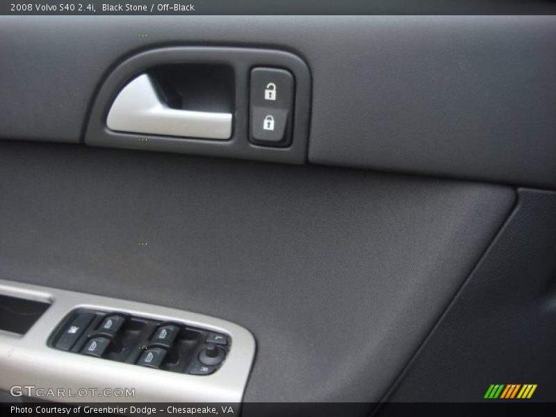 Black Stone / Off-Black 2008 Volvo S40 2.4i