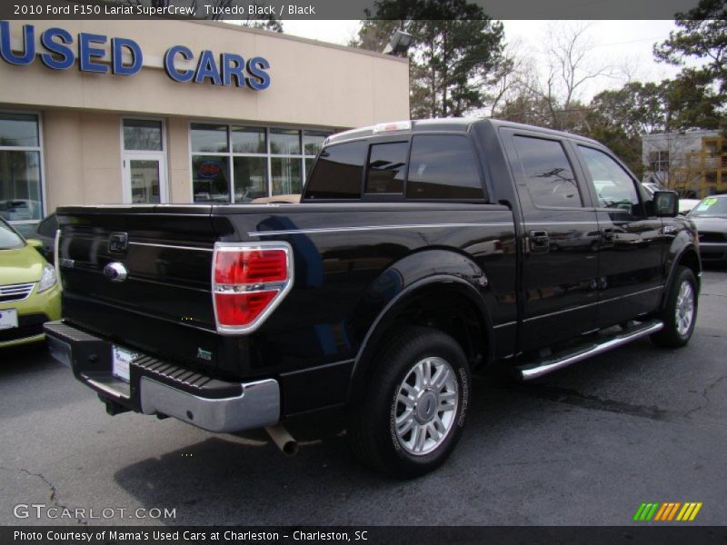 Tuxedo Black / Black 2010 Ford F150 Lariat SuperCrew