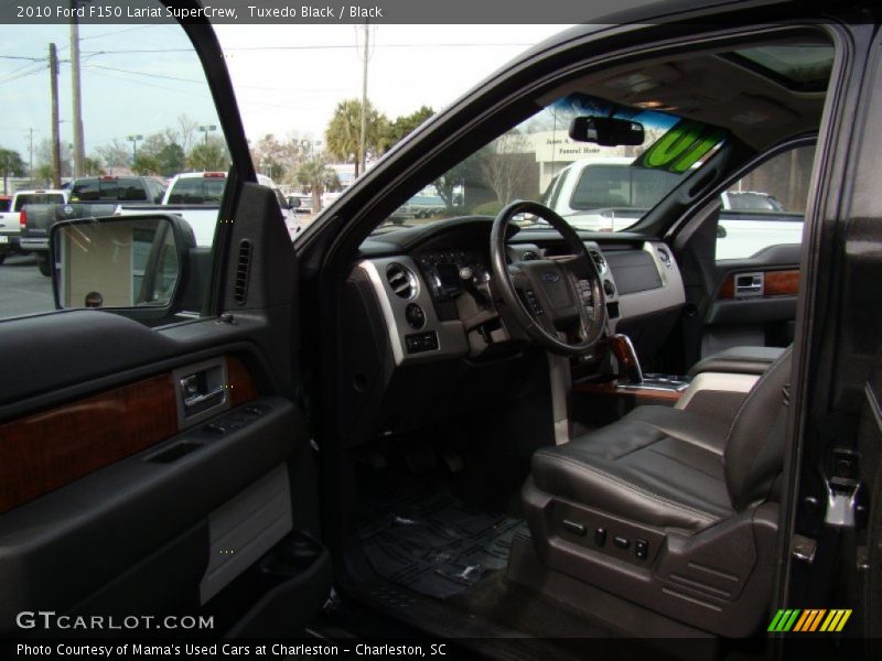 Tuxedo Black / Black 2010 Ford F150 Lariat SuperCrew