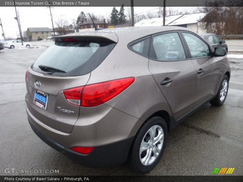 Chai Bronze / Taupe 2011 Hyundai Tucson GL