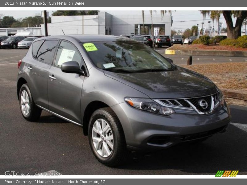 Gun Metallic / Beige 2013 Nissan Murano S