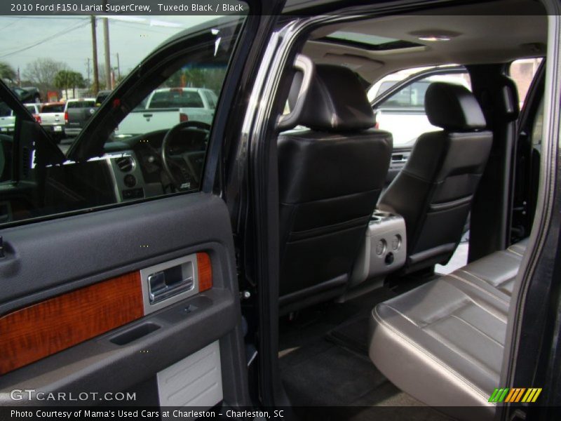 Tuxedo Black / Black 2010 Ford F150 Lariat SuperCrew