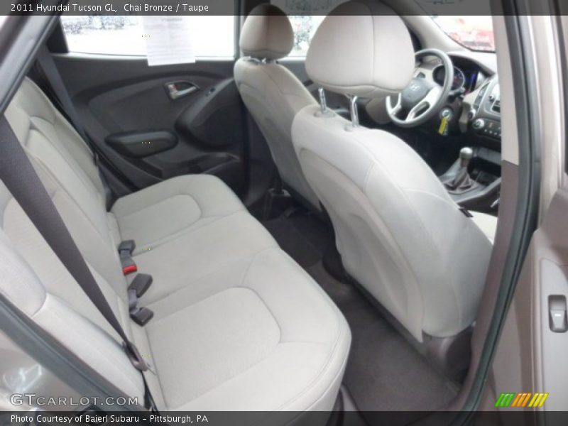 Chai Bronze / Taupe 2011 Hyundai Tucson GL