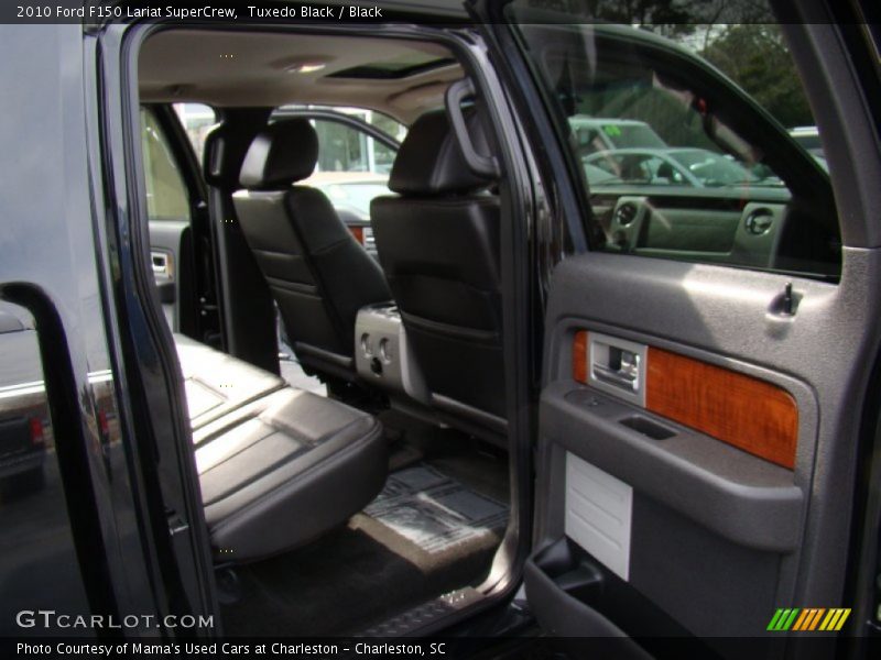 Tuxedo Black / Black 2010 Ford F150 Lariat SuperCrew