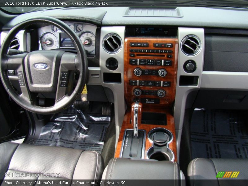 Tuxedo Black / Black 2010 Ford F150 Lariat SuperCrew