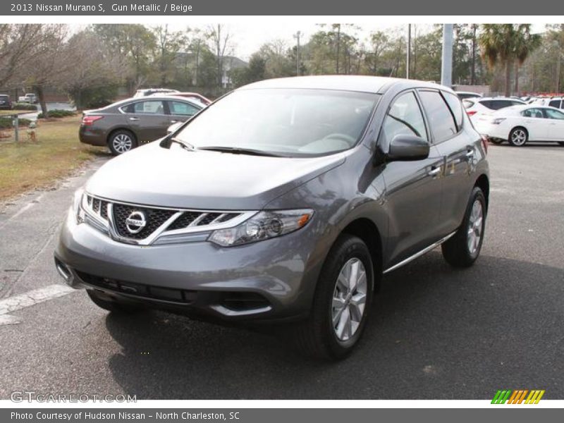 Gun Metallic / Beige 2013 Nissan Murano S