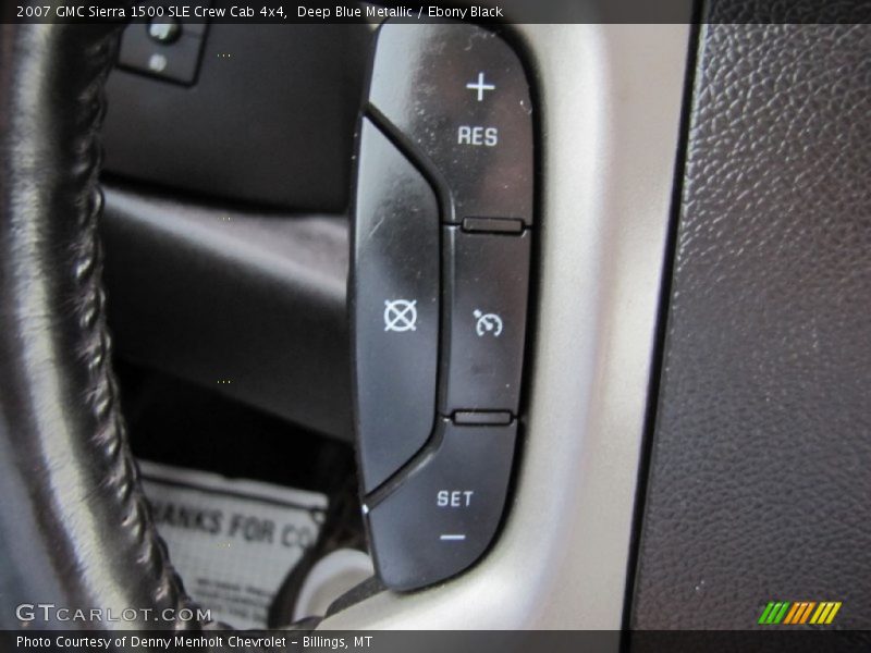 Controls of 2007 Sierra 1500 SLE Crew Cab 4x4